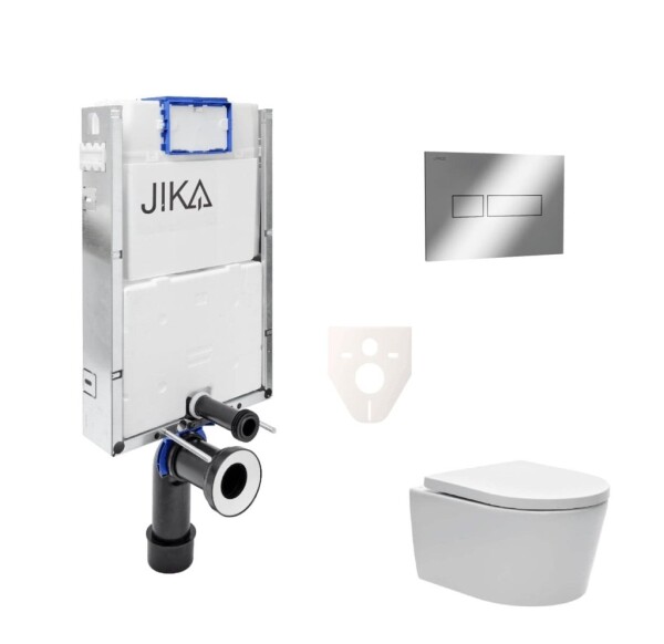 Cenově zvýhodněný závěsný WC set Jika k zazdění + WC SAT Brevis SIKOJW2 SIKOJW2