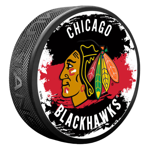 Mustang Puk Chicago Blackhawks NHL Splash