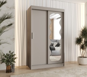 Šatní skříň Abi Spoti Rozměry: 120 cm, Barva korpusu + barva dveří: Kašmír + Kašmír