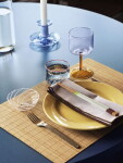 HAY Designové hůlky Colour Pastel – 4 páry, hnědá barva, dřevo,