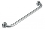 NOVASERVIS - Madlo rovné 600 mm s krytkami kartáčovaná nerez R6661,4