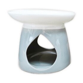 Aromalampa - Šedobílá elegance Aroma Lampa