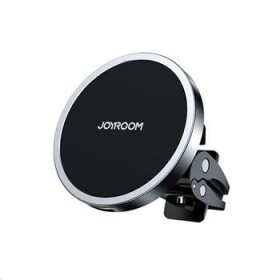 Joyroom JR-ZS240 Magnetický držák telefonu do auta černá / do ventilace / Bezdrátové nabíjení až 15W (6941237133236)