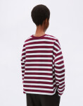 Armedangels Iconic Å Frankaa Bold Sweatshirt 3756 undyed-velvet red-soft blue XS