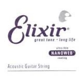 Elixir Nanoweb Phosphor Bronze Single .026"