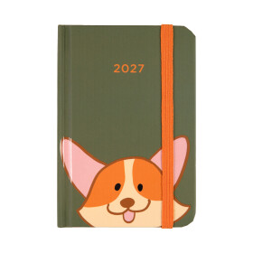 Mini diář 2027 - Corgi - Albi