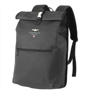 Batoh Aeronautica Militare New city rollup AM-544-01 černá 17 L