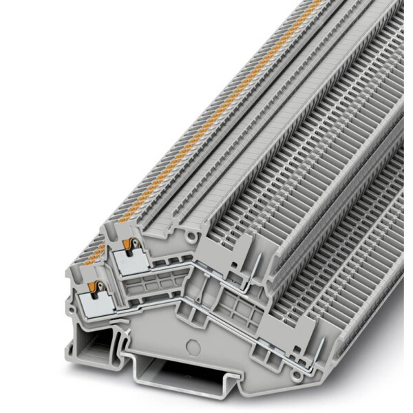 Phoenix Contact 3214495 dvojitá svorka 3.5 mm rychlé připojení šedá 50 ks