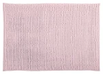 MSV CHENILLE světle růžová / Koupelnová předložka / mikrovlákno / protiskluzová / 50 x 80 cm