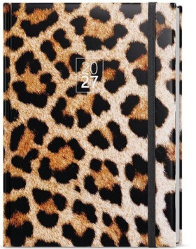 Denní diář David Lamino A5 Leopard