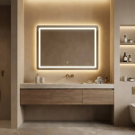 REA - Zrcadlo LED 80x60cm P10407 HOM-02829