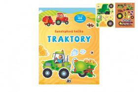 Samolepková knížka Traktory