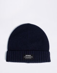 ECOALF Sierra Wool Beanie Deep Navy