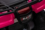 Mamido Dětská elektrická čtyřkolka Superme růžová