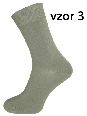EVONA a.s. Pánské ponožky 5074 khaki - PON 5074 E - KHAKI 39-42