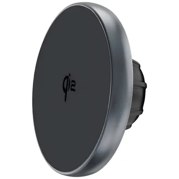4smarts Screen Mount Qi2 šedá / Magnetický držák na monitor / Bezdrátové nabíjení Qi2 15W / MagSafe / otočný 360° (541114)