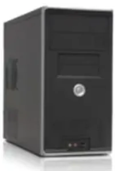 Foxconn CASE stříbrno/černý TW082, mini, USB2.0+Audio+Mic, 300W Fortron RoHS (TW082)