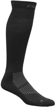 Běžecké kompresní podkolenky CRAFT ADV Wool Compression - černá Velikost textilu: 37-39