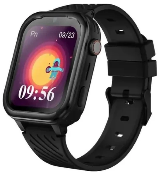 Garett Kids Essa 4G černá / Chytré hodinky / GPS lokalizace / 4G LTE / IP67 / 1,83" (ASWEGRT00013BK)