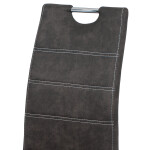 Jídelní židle, šedá, látka vintage, HC-486 GREY3
