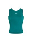 Dámské merino tílko ICEBREAKER Wmns 150 Active Cropped Bra-Tank, Tidal Teal velikost: S