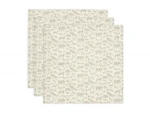 Jollein 70x70 cm Animals Olive Green 3 ks