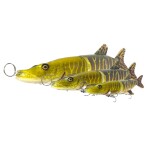 Savage Gear Gumová nástraha 3D Line Thru Pike SS 2Tone Pike,Savage Gear Gumová nástraha 3D Line Thru Pike SS 2Tone Pike