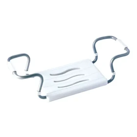 MSV sedátko do vany nastavitelné bílé / ocel / 50-70 cm / do 120 kg (3700703946960)