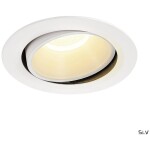 Paulmann 92907 Whirl LED vestavné svítidlo, LED, pevně vestavěné LED, 4.9 W, hliník (kartáčovaný), saténová, sada 3 ks