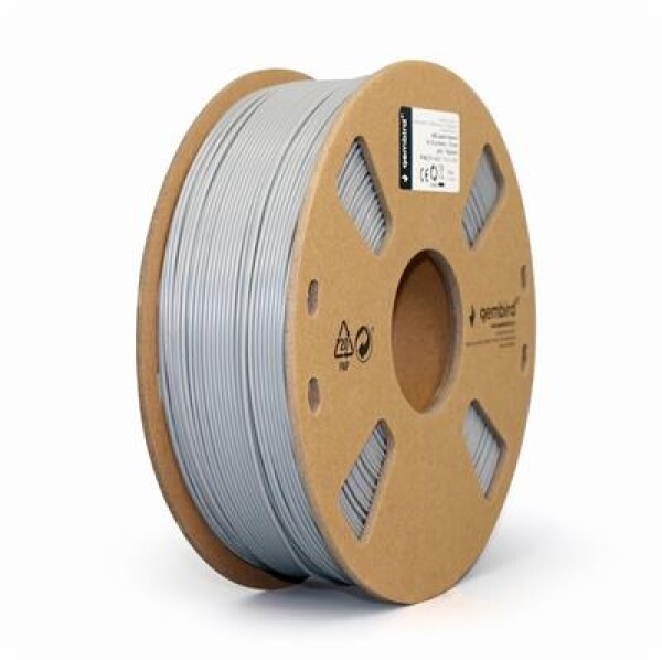 C-TECH GEMBIRD Filament GEMBIRD, ABS, 1,75 mm, 1 kg, šedá