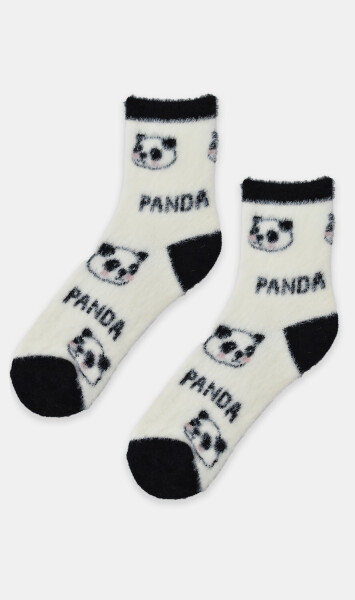 Noviti SB093 Panda dámské ponožky 36-41 ecru-stripes 36-41