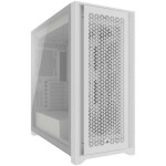 Corsair iCUE 5000D Airflow bílá / ATX / 2x USB 3.2 / USB-C / bez zdroje / průhledná bočnice (CC-9011262-WW)