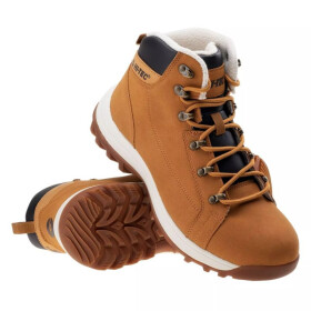 Pánské boty Haites Mid AVSAW22-HT-BD-02 / 92800330668 Camel hnědá - Hi-Tec 40 Hnědá