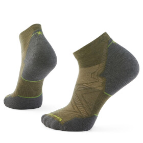 Unisex merino běžecké ponožky SMARTWOOL Run Targeted Cushion Ankle Socks, Winter Moss velikost: 46-49 (XL)