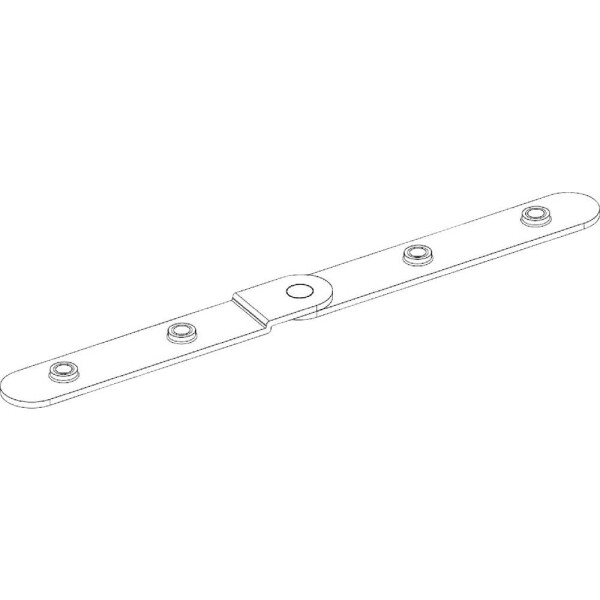 Deko Light 988176 Combo propojka, ocel, (d x š x v) 50 x 4 x 2 mm, 1 ks