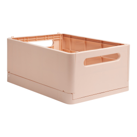 Skládací box, PP, MAXI, lososový