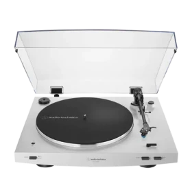 AUDIO-TECHNICA AT-LP3XBTWH bílá / Automatický gramofon / 33 RPM 45 RPM / řemenový pohon / automatický (AT-LP3XBTWH)