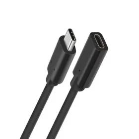 MicroConnect prodlužovací kabel USB-C M-F 1.5m černá / 5000Mbit/s (USB3.1CC1.5EX)