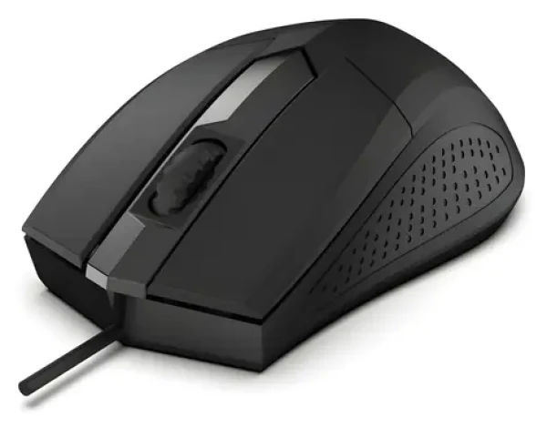Rebeltec Focus / Drátová myš / optická / 1200 DPI / 3 tlačítka / 125 Hz / USB / 1.8 m (RBLMYS00059)