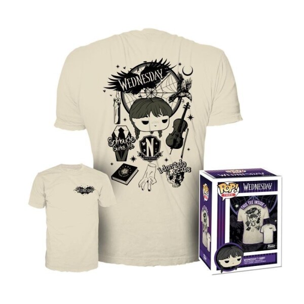 Funko Boxed Tee: Wednesday - Wednesday (velikost M)
