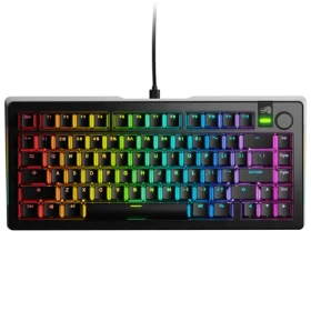 Glorious GMMK 3 Pro 75% - Fox Linear ANSI černá / herní 75% TKL / USB-C / ANSI (US) layout / Fox Linear / RGB / 1.4m (GLO-KB-GMMK3-PRO-75-PB-FOX-W-BLK-US)