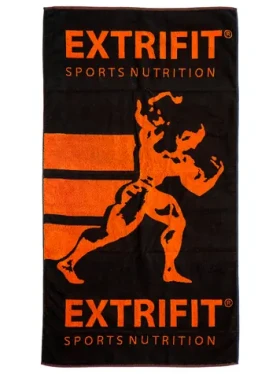 Extrifit Osuška černá Extrifit 76 x 140 cm (07166)
