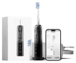 Laifen Wave Pro LFTB02-PT průhledná černá / Elektrický zubní kartáček / oscilační / 66 000 pohybů/min / Bluetooth