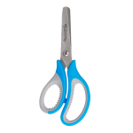 Nůžky dětské měkkým gumovým gripem, 14 cm, asymetrické
