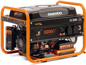 Daewoo GDA3500E Benzínová elektrocentrála / 2.8 kW / 2x 230 V / 18 L / doprodej (GDA3500E)