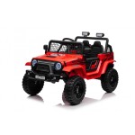 Mamido Elektrické autíčko OFF ROAD EXTREME 4x4 červené 24V | 200W | 50 kg | EVA | LED | 2,4Ghz | ECO kůže