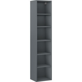 MEXEN - Box-A skříňka vysoká - sloup 35, grafit mat 91AX1-1600-300-1-66
