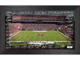 Highland Mint Obraz Tampa Bay Buccaneers NFL Signature Gridiron 2022