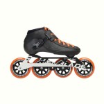 Kolečkové brusle Rollerblade POWERBLADE JR Black/Orange 2018 Velikost EUR: