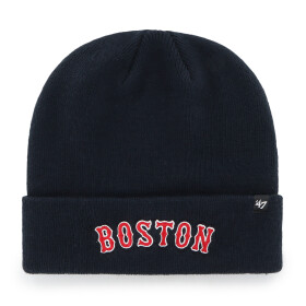47 Brand Pánská zimní čepice Boston Red Sox MLB Script ’47 CUFF KNIT Navy